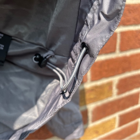 STORMPACK AUR Mens 1/4 Zip Pullover Jacket Water Repellent Windbreaker Gray XL - Picture 5 of 10